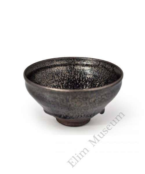 1528 A Jian-Ware black glaze oil-spots bowl